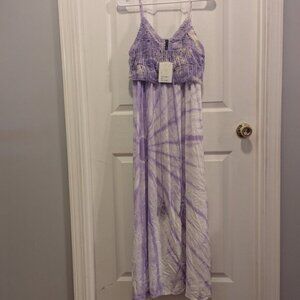 NWT Raviya purple tie dye knit dress - small